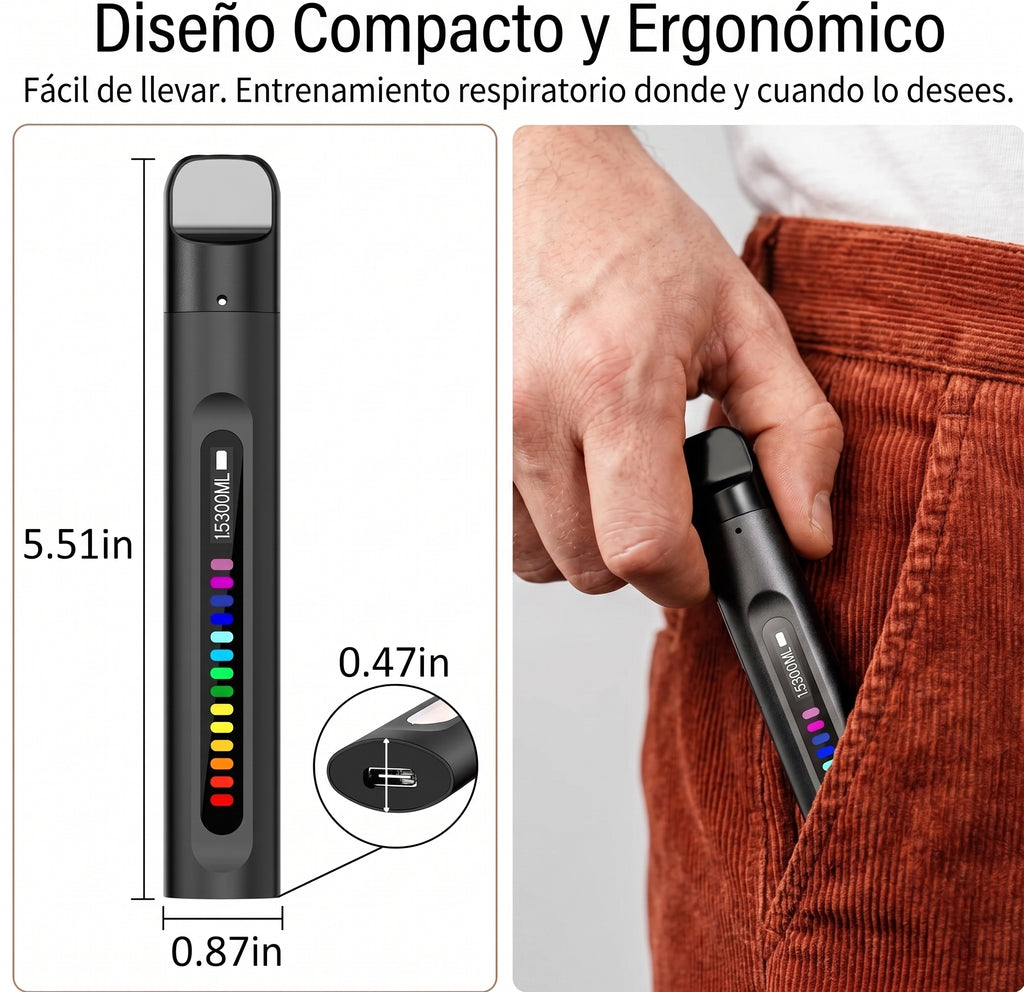 Komwell Entrenador Respiratorio Inteligente