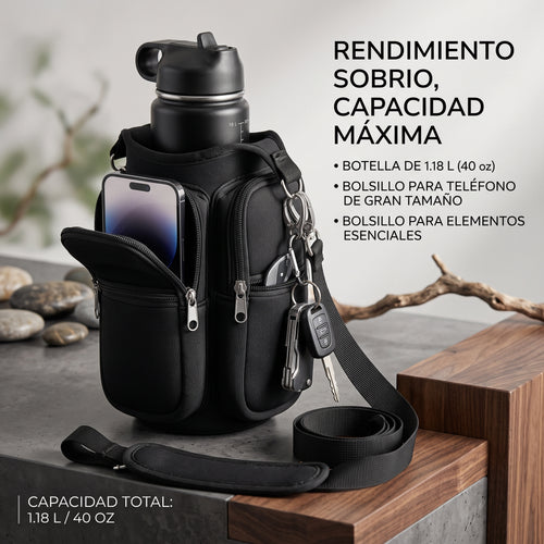 Funda Portabotellas Magnética Premium